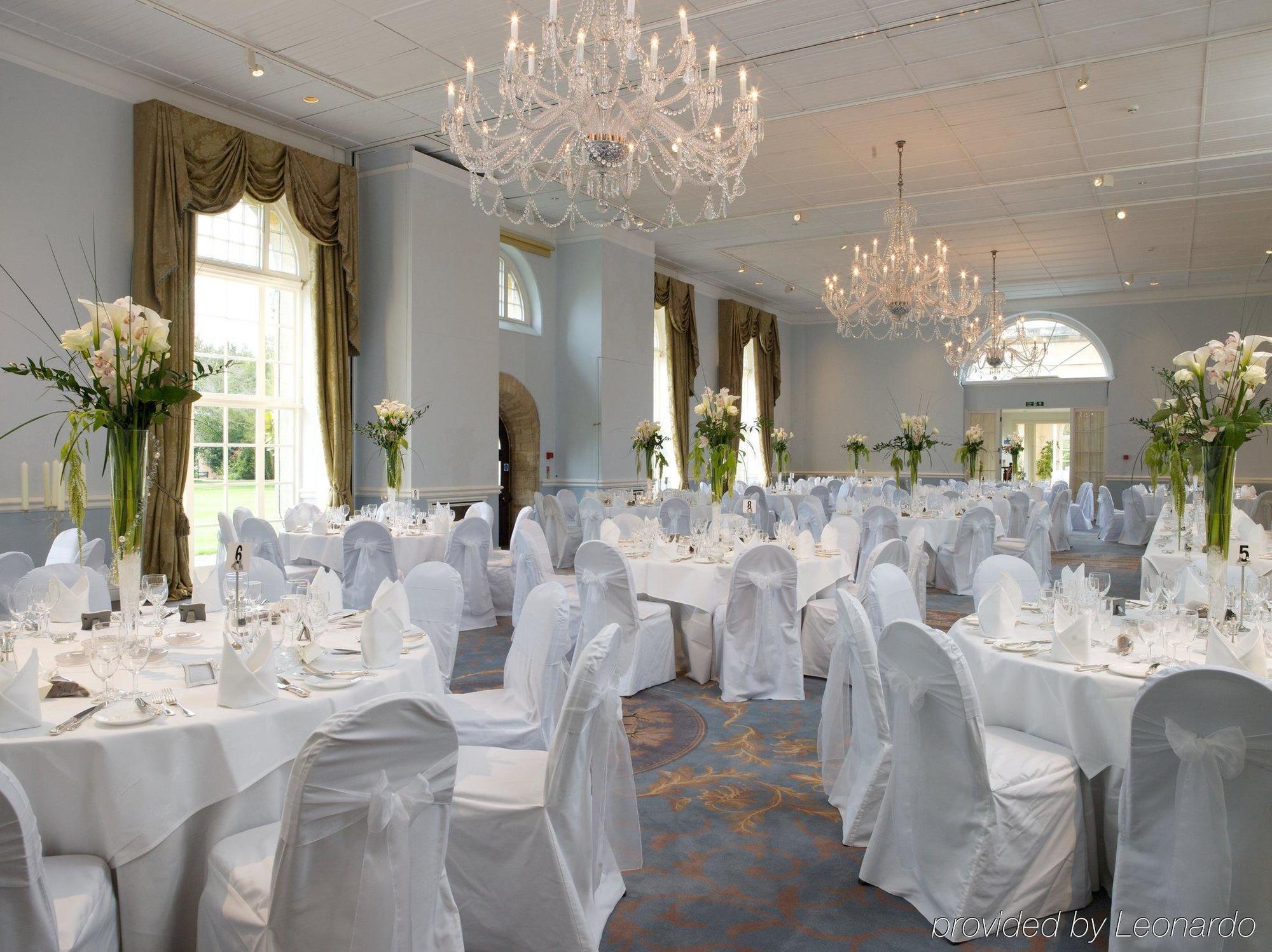 Stapleford Park Hotel & Spa Мелтън Моубрей Ресторант снимка