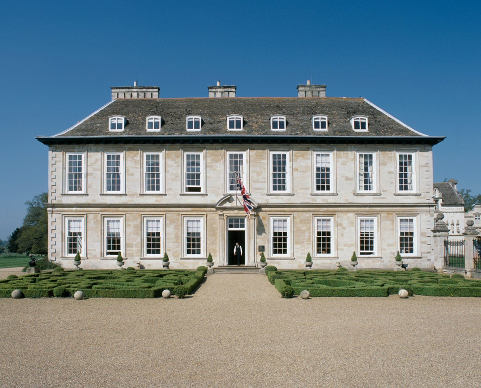 Stapleford Park Hotel & Spa Мелтън Моубрей Екстериор снимка